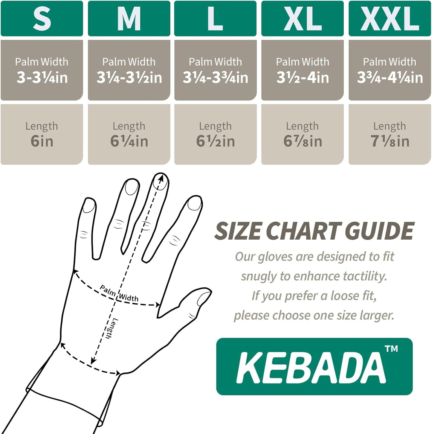 Kebada W2 Safety Work Gloves, Micro-Foam Nitrile Coated Gloves, Touchscreen,Ideal for Package Handling, Gardening, Construction, 1 Pair XX-Large