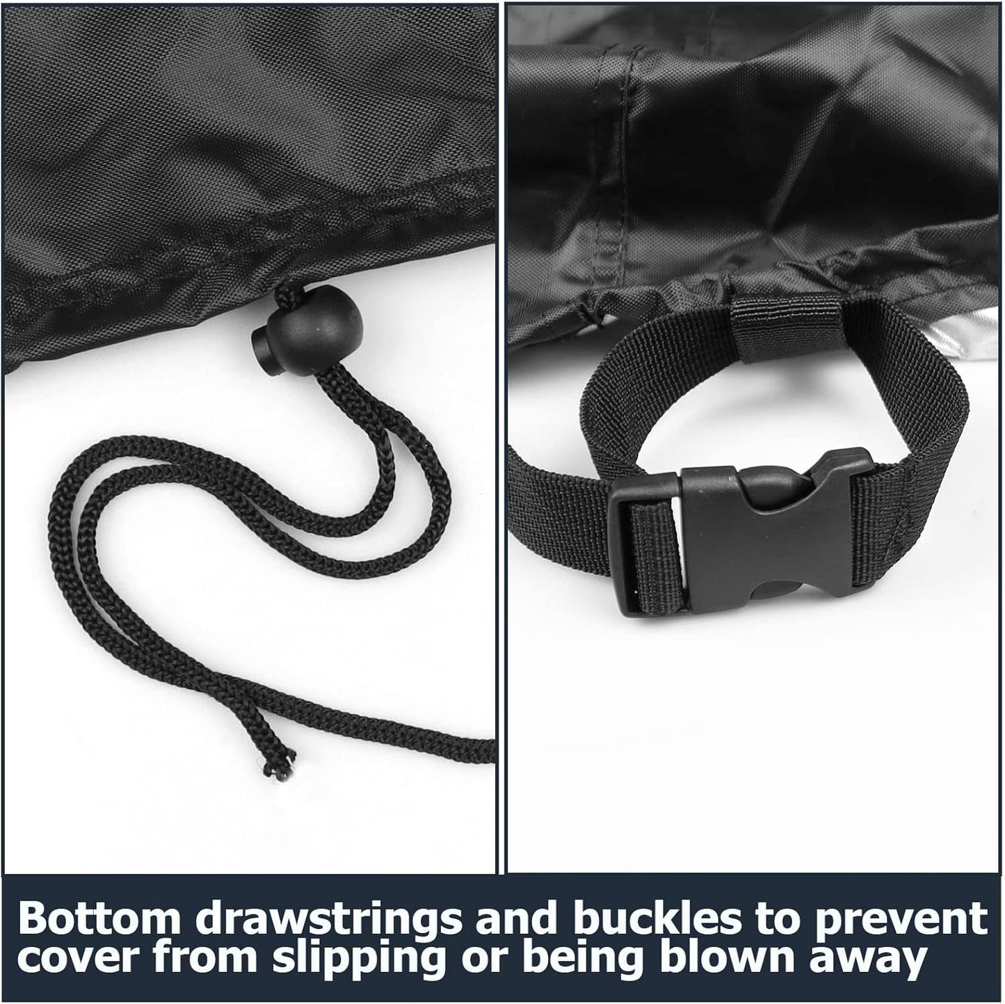 Personalized Outdoor Cover for Griddle Grill, Waterproof& Dustproof Cover for Protecting Patio Outdoor Grill, Customized Size,Black