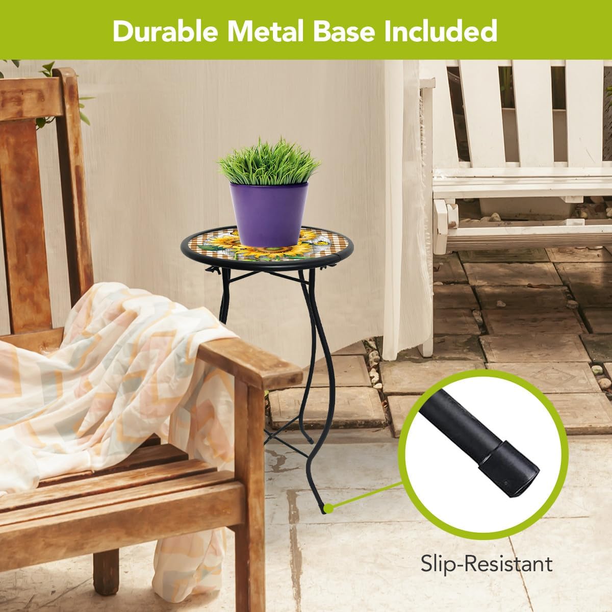 Briarwood Lane Sunflower Duo Plant Stand