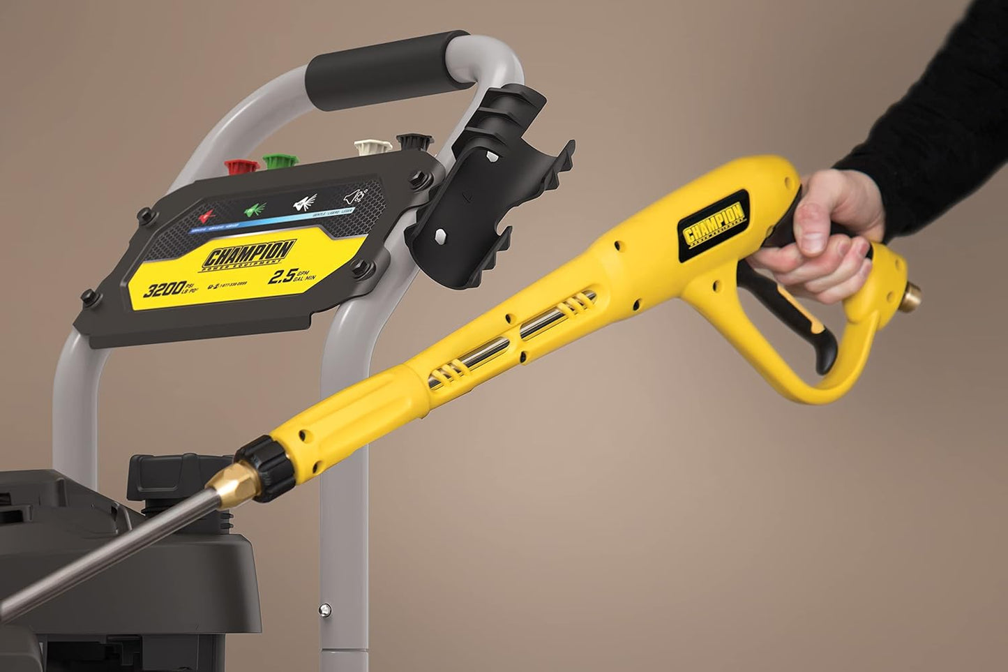 Champion Power Equipment 3200-PSI 2.5-GPM Low Profile Gas Pressure Washer with Honda Engine