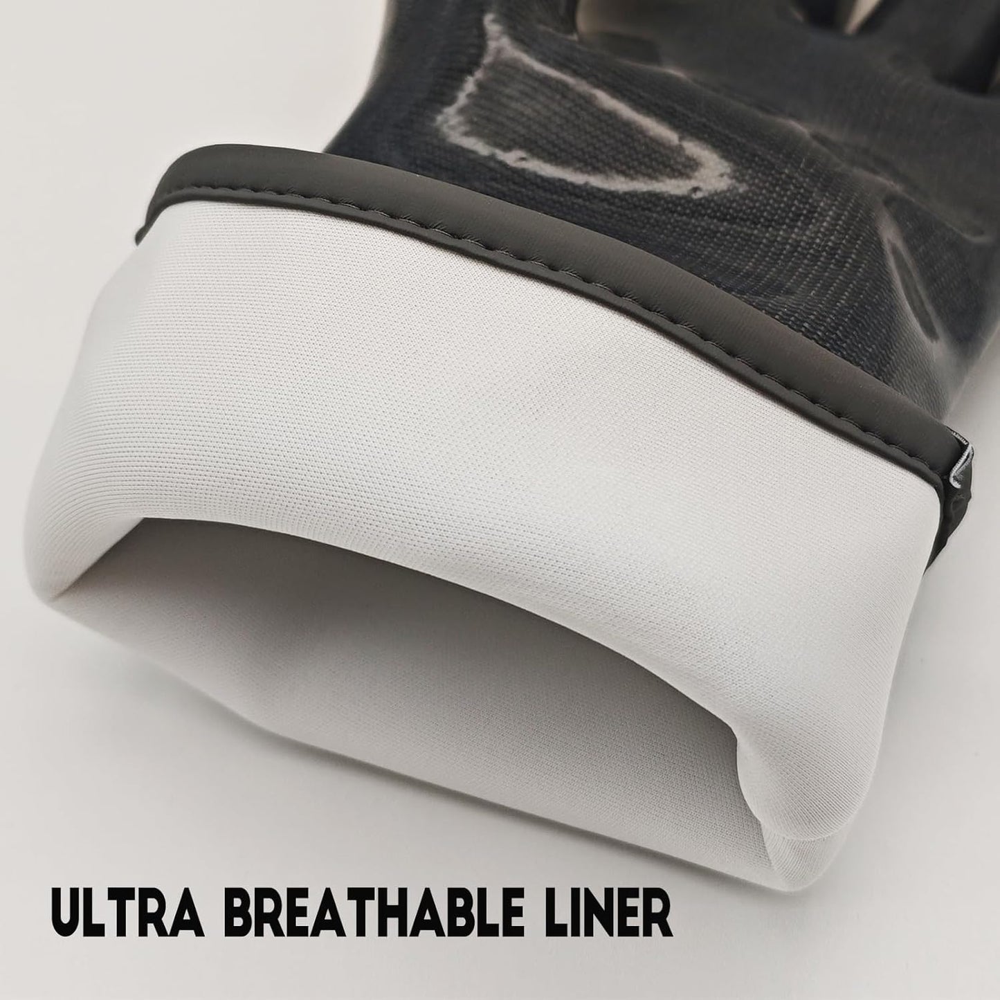 DEYAN Silicone BBQ & Oven Gloves - Food Grade, Heat Resistant Waterproof & Oil Proof Gloves for Grilling, Baking, Frying, Cooking - Long Sleeve & Non-Slip Grip, 1 Pair(Black, 10/XL)