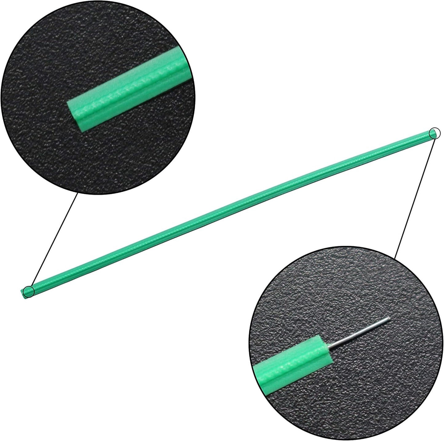 Gardzen 300 pcs 12" Twist Ties, Reusable Coated Wire Plant Ties, Ideal for Sealing Plastic Bags, Bread Bags, Organizing Cords, Gardening Activities