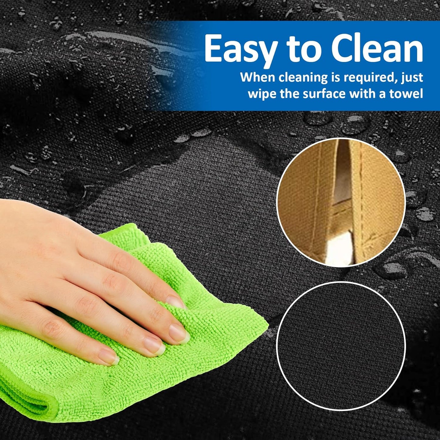 Grill Cover for Coleman Roadtrip 285, 225, LXE, LXX Grills Smoke Hollow 205 Grill, 600D Outdoor Waterproof UV Resistant Replacment Coleman Roadtrip Propane Grill Cover