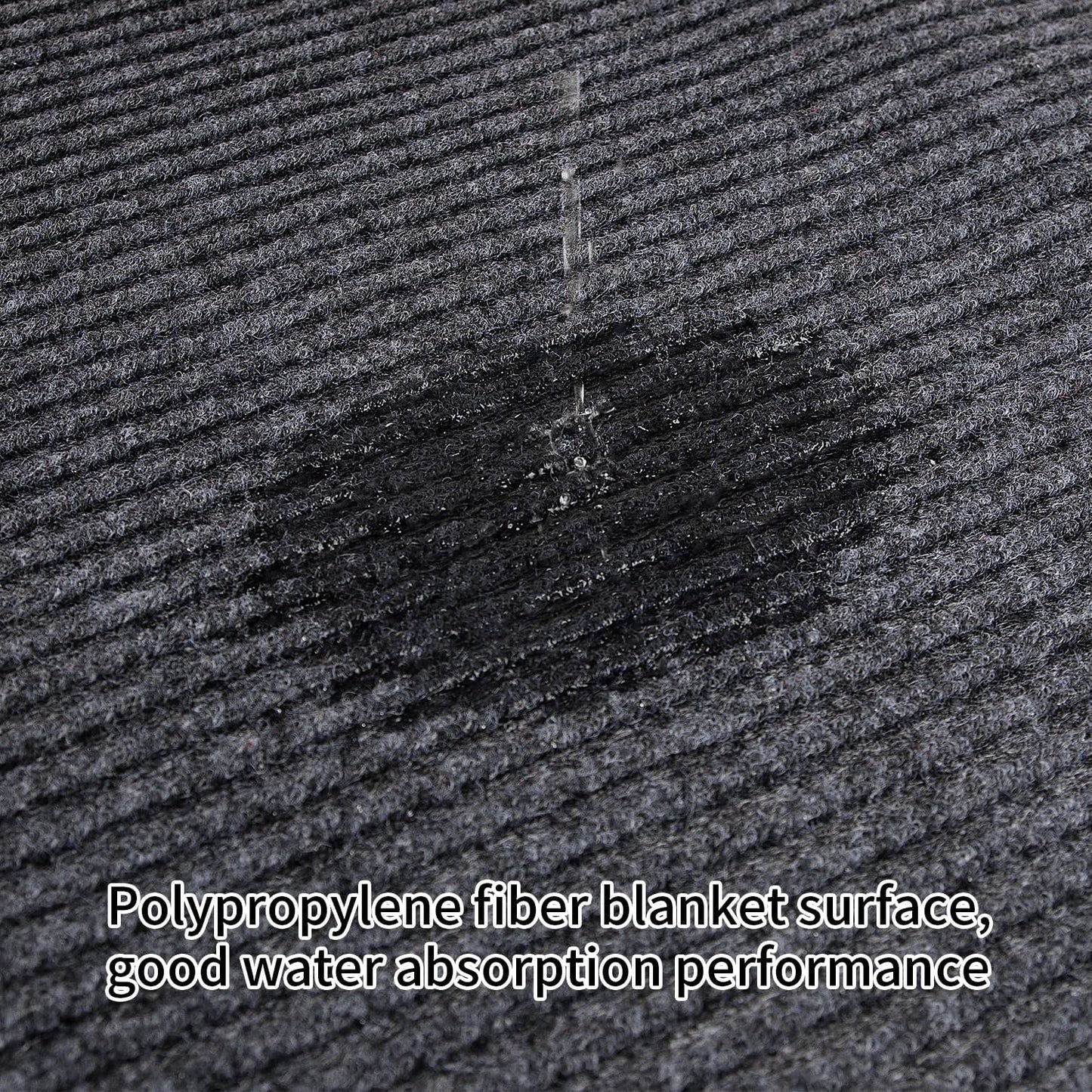 TANYOYO 3' X 10' Commercial Grade Door Floor Mat Brush Step Entrance Mat Vinyl Backed Utility Doormat Heavy Duty Floor Rugs Commercial Outdoor Carpet Indoor Entrance Mat