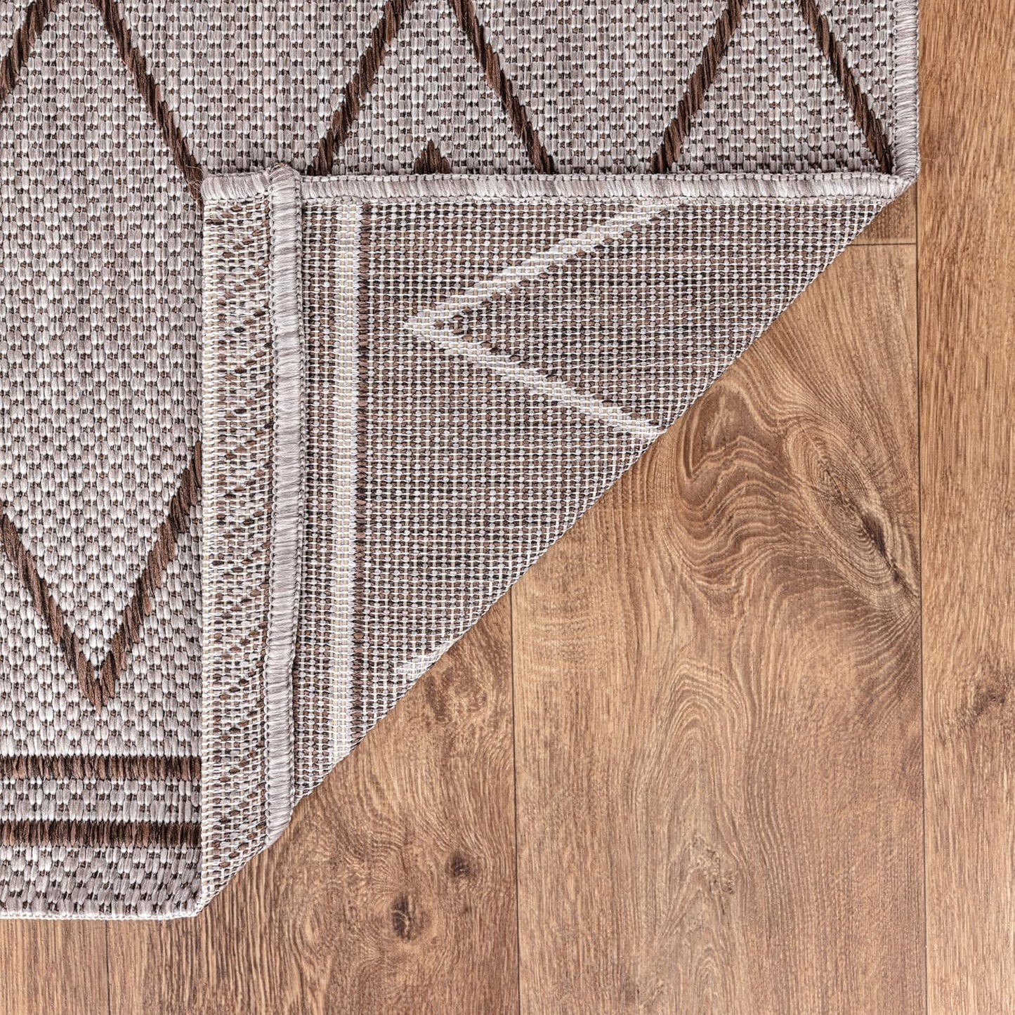 Keen Home Design Terrace Outdoor Area Rug - 12x15 Washable Indoor/Outdoor Rug for Patio, Kitchen, Balcony, Beach, Garden, Deck and Porch, Size: 12'x15'