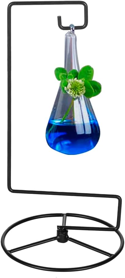 Ornament Display Stand Air Plant Stand Iron Hanging Stand Flower Pot Stand Rack Holder for Hanging Glass Globe Witch Ball Terrarium Christmas Ornament