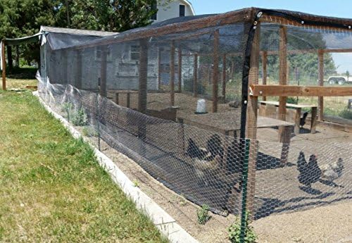 Agfabric 70% Sunblock Shade Cloth with Grommets for Garden Patio 10’ X 12’, Black