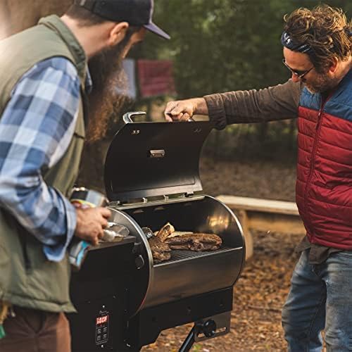 recteq Pellet Grill - Road Warrior 340 + Cover, Portable Electric Pellet Smoker Grill, BBQ, Wood Pellets, Sear, Smoke, and More