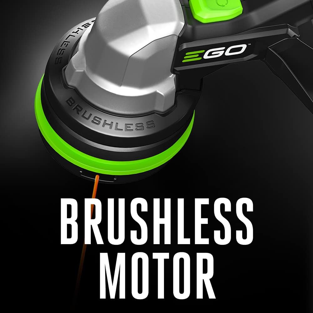 EGO POWER+ ST1510T 15-Inch 56-Volt Lithium-Ion Cordless POWERLOAD String Trimmer with Aluminum Telescopic Shaft - Battery and Charger Not Included