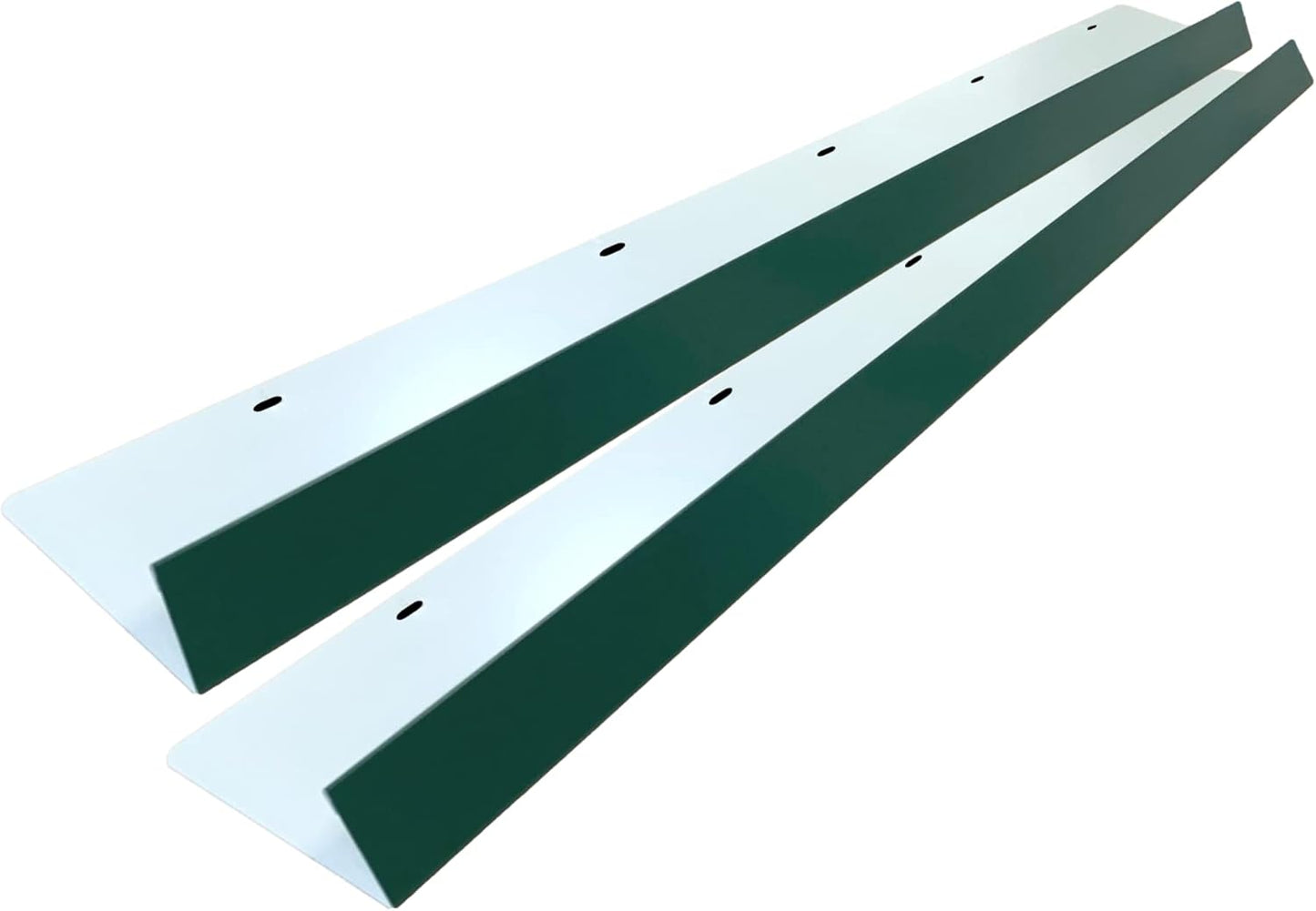 Eagle 1-26 Gauge 5 Foot Rain Diverter - Nails and Instructions Included (Mill Finish Aluminum, Copper, Galvanized, Stainless Steel & More) (2, Green)