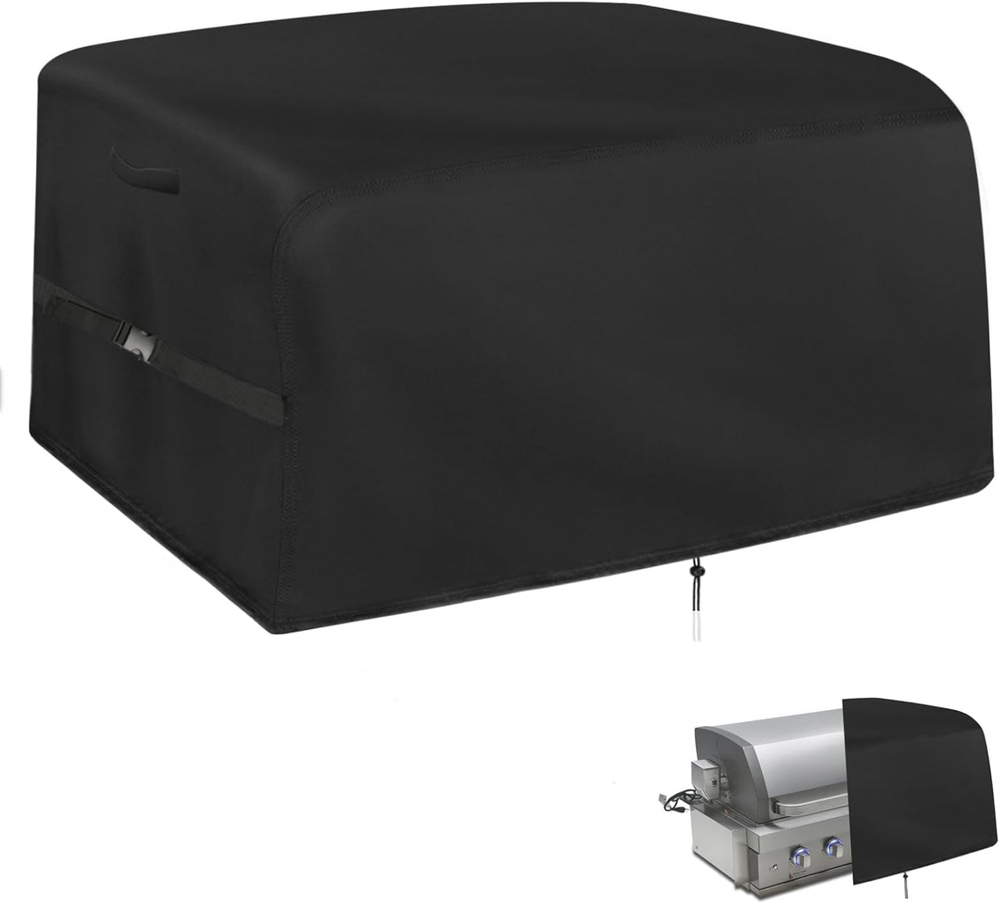 Kingling Grill Cover Fits for 6-Burner 87000 Propane Gas Grill, 44 inch Waterproof & UV Resistant Outdoor Griddle Cover Table Top Outdoor Grill Accessories - 44" L x 25" W x 21" H