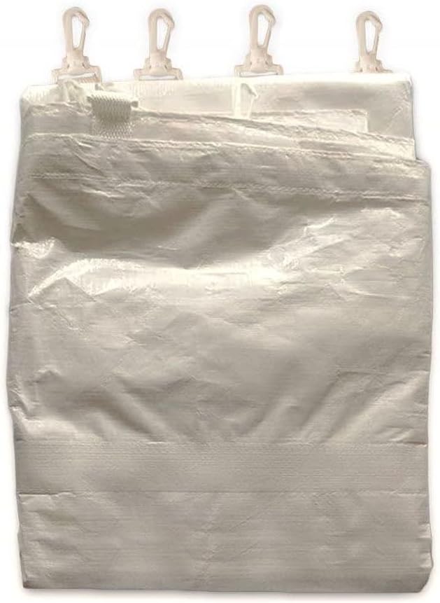 30' x 30' Economy Sidewall Kit for Canopy Tent, Complete Set of (4) White 30' Side Walls for 7' Foot Height Party Frame and Outdoor Canopy Pole Tents, Tent Not Included