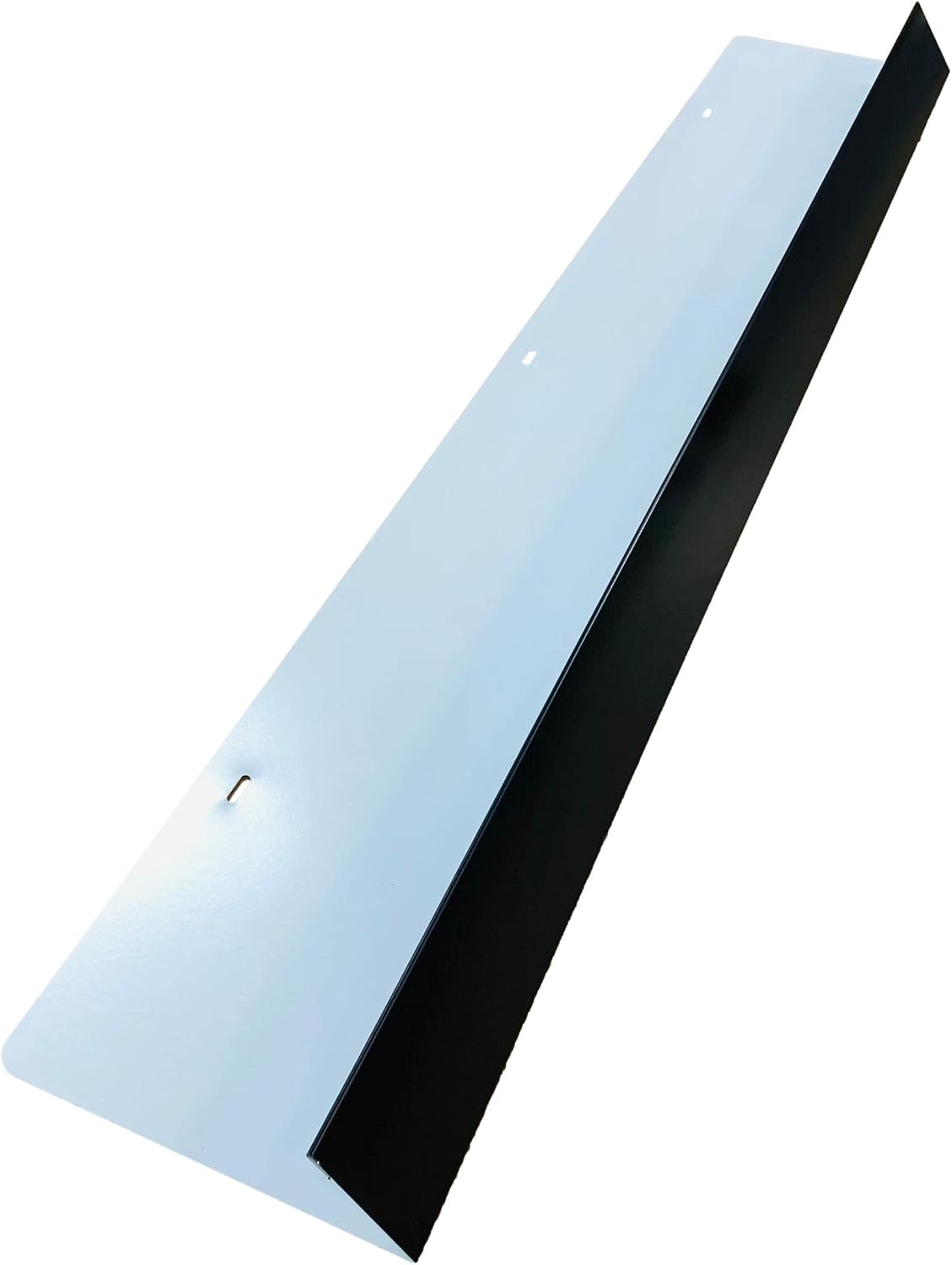 EAGLE 1- Shingle Roof Rain Diverter 40 Inches Long- 26 Gauge Material- Easy to Install- Includes Stainless Steel Nails (4, Black)