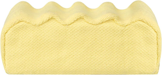 Upgraded Grill Brush Bristle Free,Water-Activated steam Effectively Cleans The Grill.Unique Wavy pad for Cast Iron/Stainless-Steel Grates, (Only Replaceable Cleaning Head No Grill Brush)