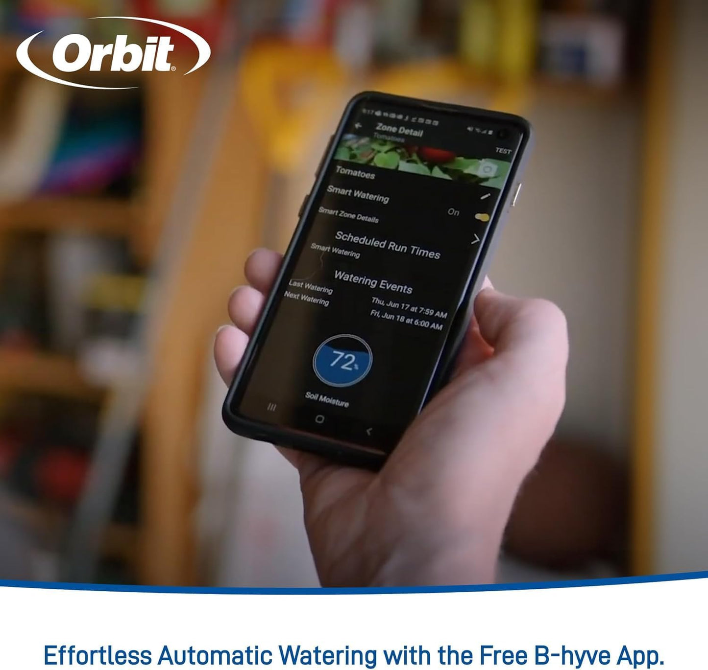 Orbit 90204Z B-hyve Gen 2 Smart Hose Watering Timer with Wi-Fi Hub