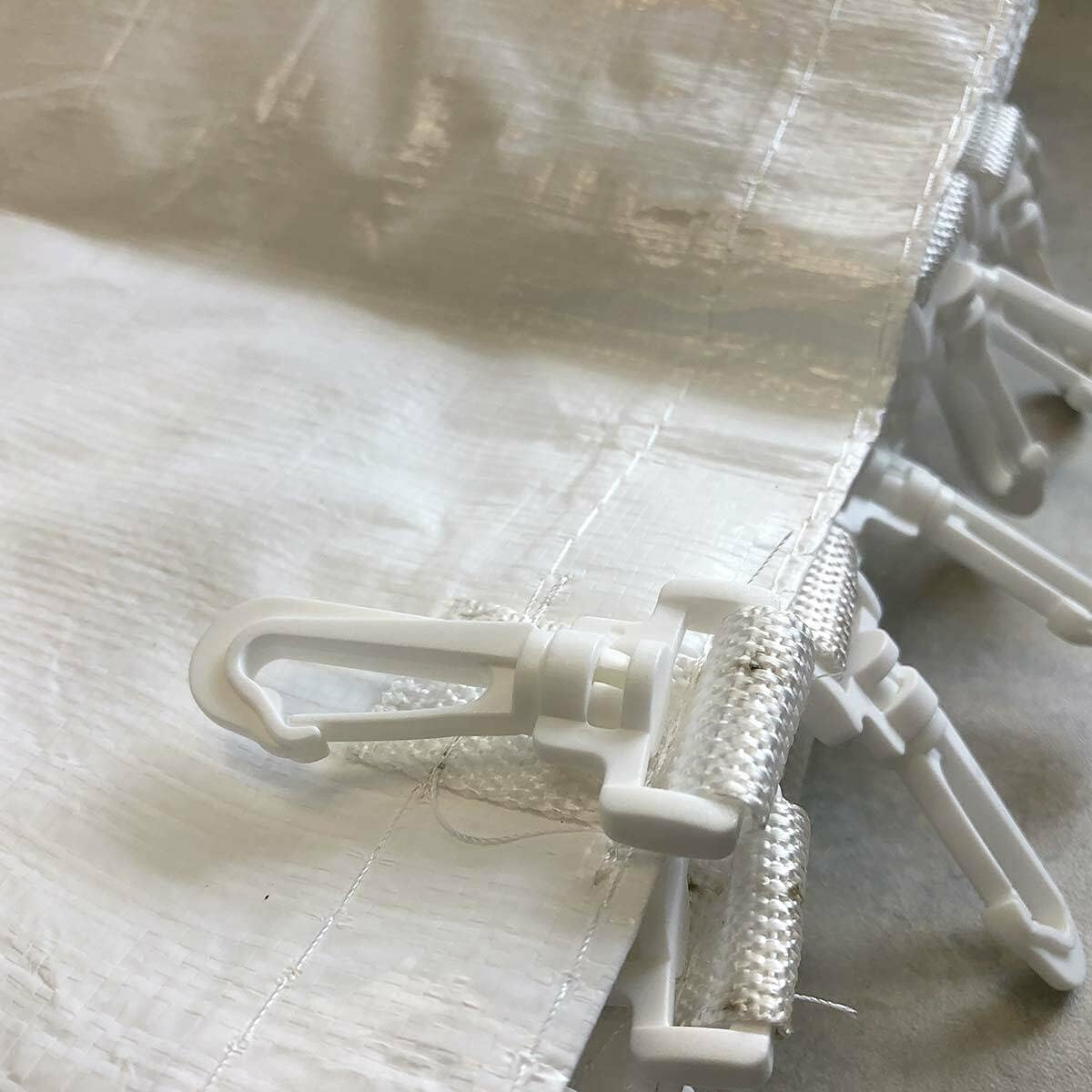 20' x 30' Economy Sidewall Kit for Canopy Tent, Complete Set of (2) White 20' and (2) 30' Side Walls for 7' Foot Height Party Frame and Outdoor Pole Tents, Tent Not Included