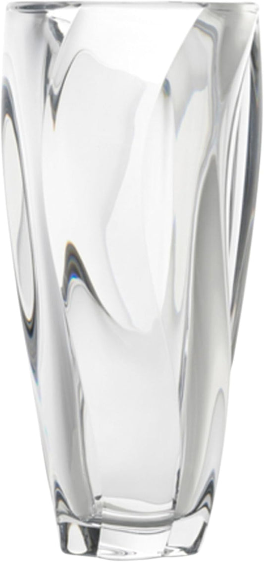 Mikasa Cassia Crystal Glass Vase, 12 Inch