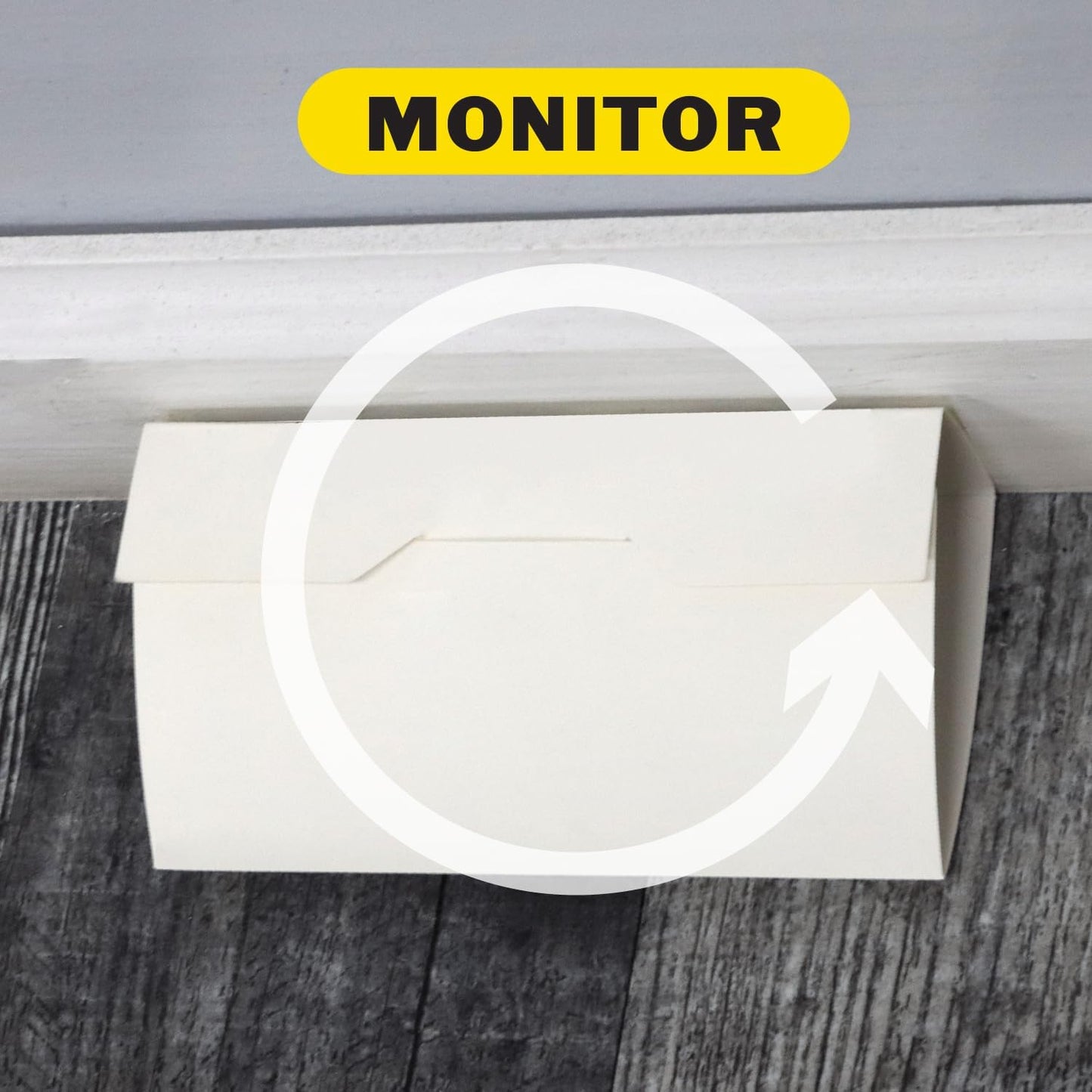 PIC Mouse Glue Boards, Baited Glue Trap with Sticky Adhesive, Sticky Mouse Traps for Indoors, Trampas para Ratones Pest Control Trap, Easy to Set, Non-Toxic, Disposable, 6 Pack (24 Traps Total)