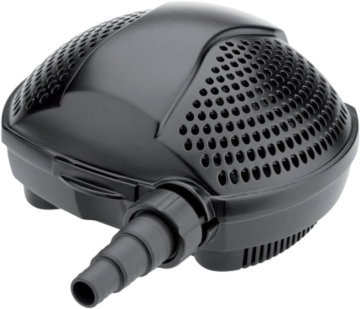 The Pond Guy SolidFlo G2 Submersible Pump for Small Ponds, Water Gardens & Waterfalls, Quiet, Durable, and Efficient Flow, Easy DIY Setup, 600 GPH