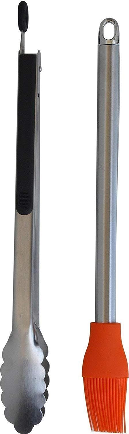 BBQ Coverpro 82835 Heavy Duty Grill Cover for Weber Spirit 210 Series Gas Grills (Compared to Weber 7105) Including Basting Brush and Tongs