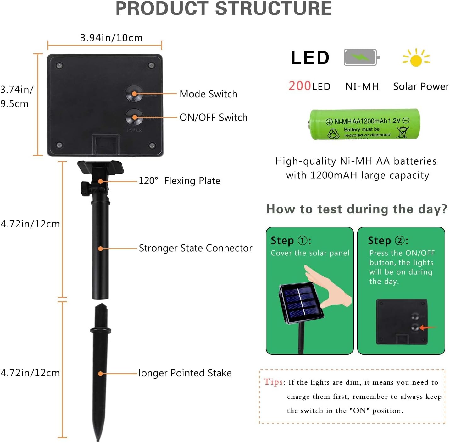 4 Pack Solar String Lights Outdoor, Extra-Long 400LED Solar Fairy Lights Waterproof, Outdoor Twinkle Light Silver Wire 8 Modes Fairy Light for Tree Garden Party Xmas Wedding Decor (Cool White)