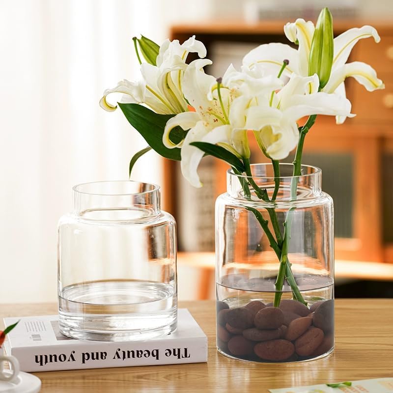 40 lbs Red River Rocks for Landscaping, 2-3 Inch Polished Pebbles for Indoor Plants, Decorative Rocks Stones for Vases, Aquariums, Fountains, Pathways, Backyard and Garden