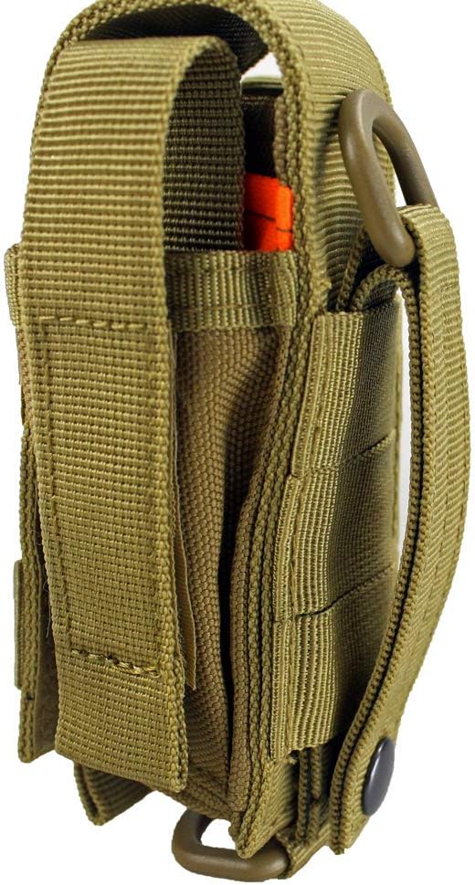Depring Tool Holster Sheath Universal Multi Pockets Tool Organizer Heavy Duty Construction MOLLE Pouch