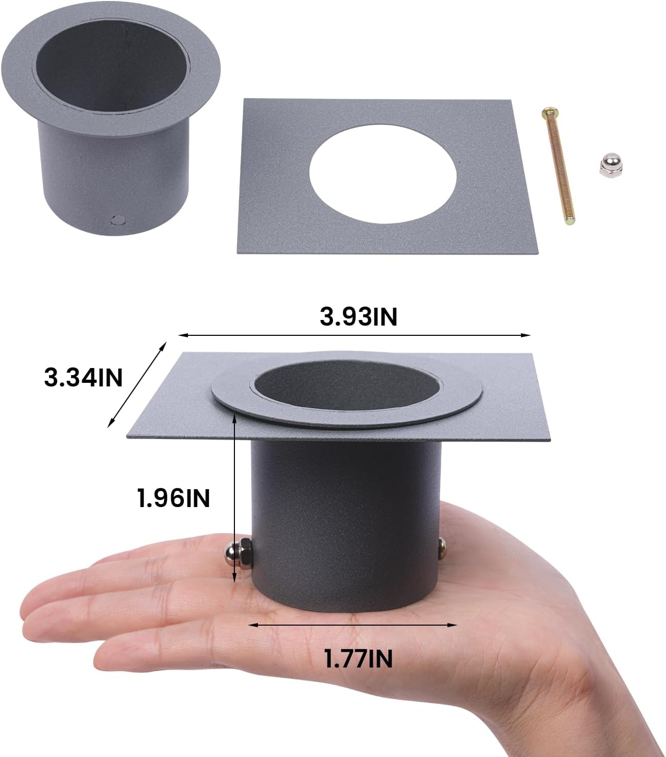 Rain Chain Bird Cage Set 8.5Ft, Wrought Iron Rain Chains for Gutters with Adapter Gotta Drain and Anchoring Stake,13 Birdcage, 1 Hook, Not Rust,Adjustable Length for Garden (Blue Gray)