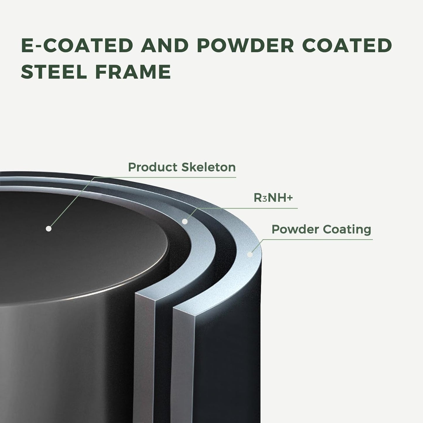 Grand patio 3-Piece Folding Bistro Set, 2 Chairs and 1 Table, Weather-Resistant Outdoor/Indoor Conversation Set for Patio, Yard, Garden-Black