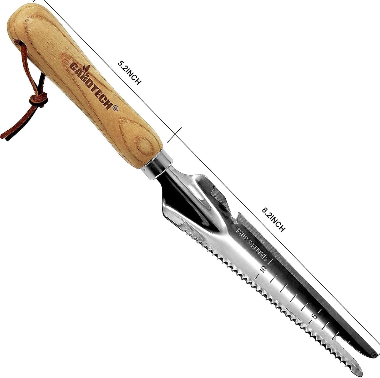 Hand Weeder Puller Tool, Dandelion Fork Weeding Knife Tool - 2023 New Garden Tool for Weeders Easy Quick Clean Removal Root Digging - Original Multi Use Rust-Resistance (13.8in)