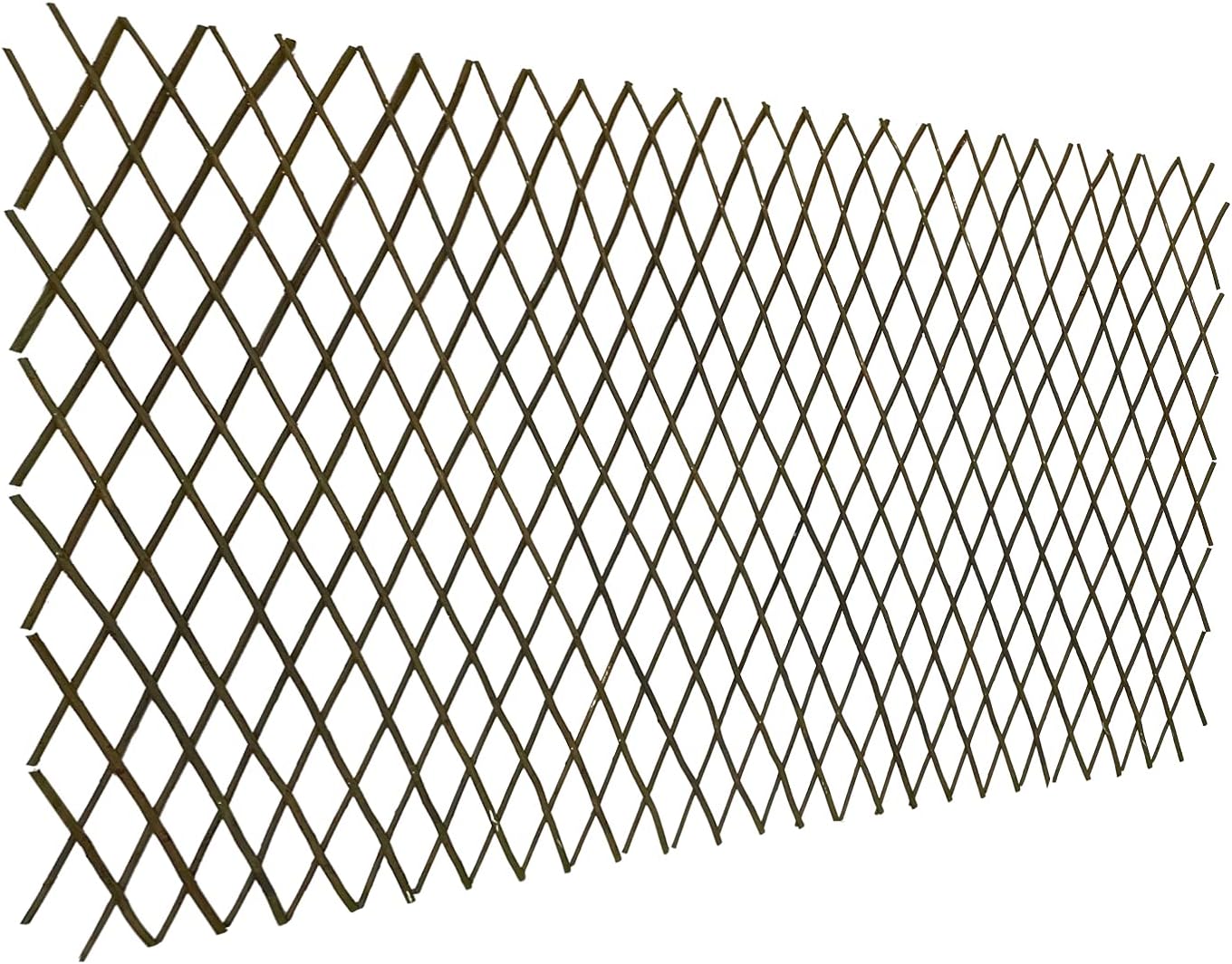 Nature Willow Trellis Expandable Plant Support Plant Climbing Lattices Trellis Willow Expandable Trellis Fence for Climbing Plants Support 36x92 Inch,Double Panel (1)