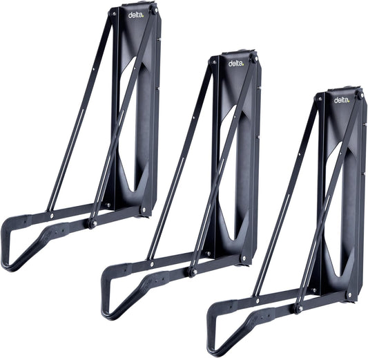 Pivot Bike Storage Rack by Delta Cycle - Bike Rack Garage Wall Mount Swivels to Save Space - No Lifting Required Vertical Bike Rack - Indoor Bike Storage Wall Hanger Holds Up to 100 lbs