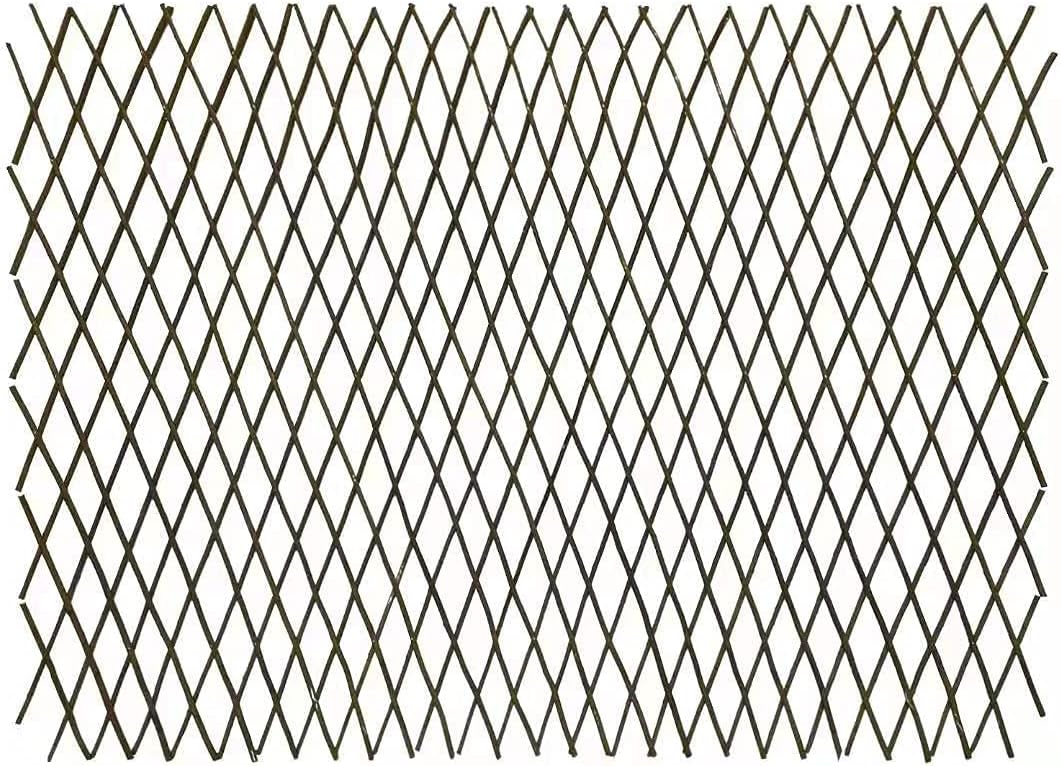 Nature Willow Trellis Expandable Plant Support Plant Climbing Lattices Trellis Willow Expandable Trellis Fence for Climbing Plants Support 36x92 Inch,Double Panel (2)