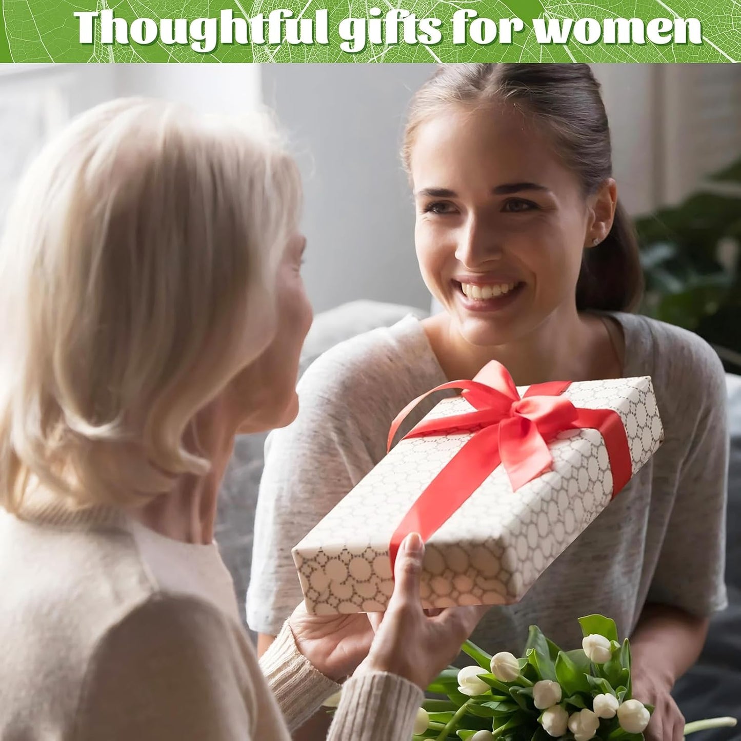 Glass Plant Propagation Station with 5 Test Tubes Planter Vase with Wooden Stand Birthday Gifts for Women Mom Plant Lovers