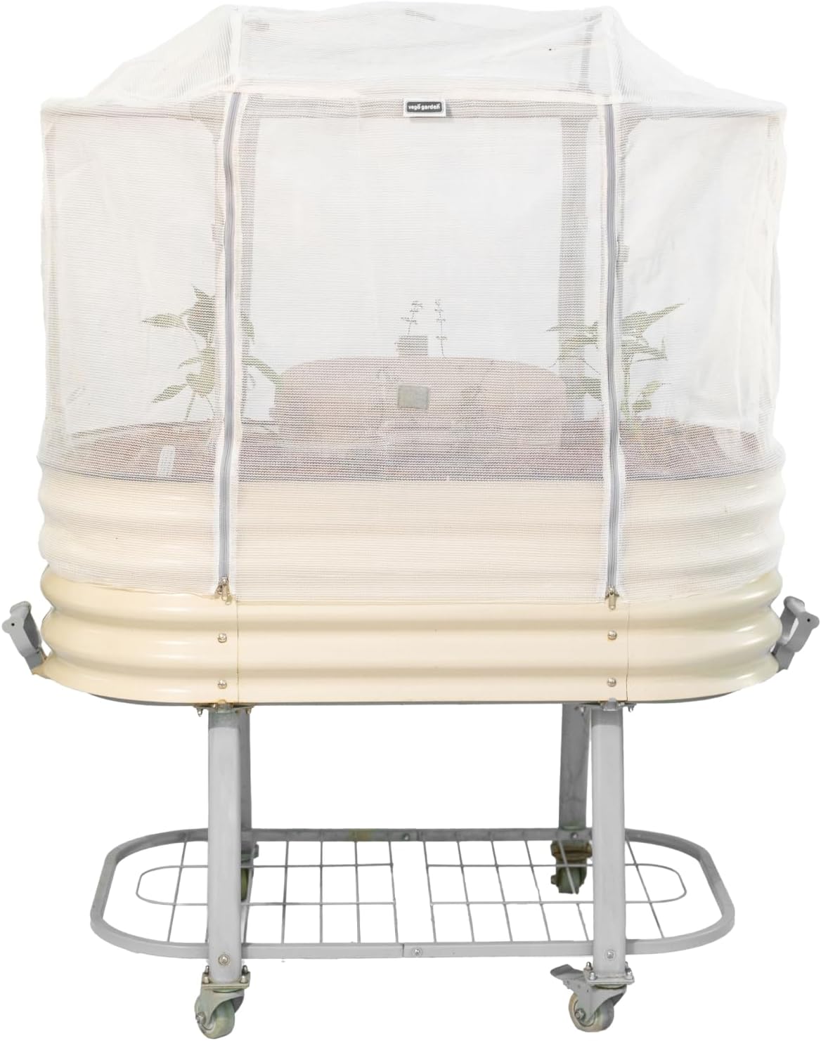 Vego garden Cover System for 2.0' x 4.0' Elevated Rolling Garden Bed-S Series
