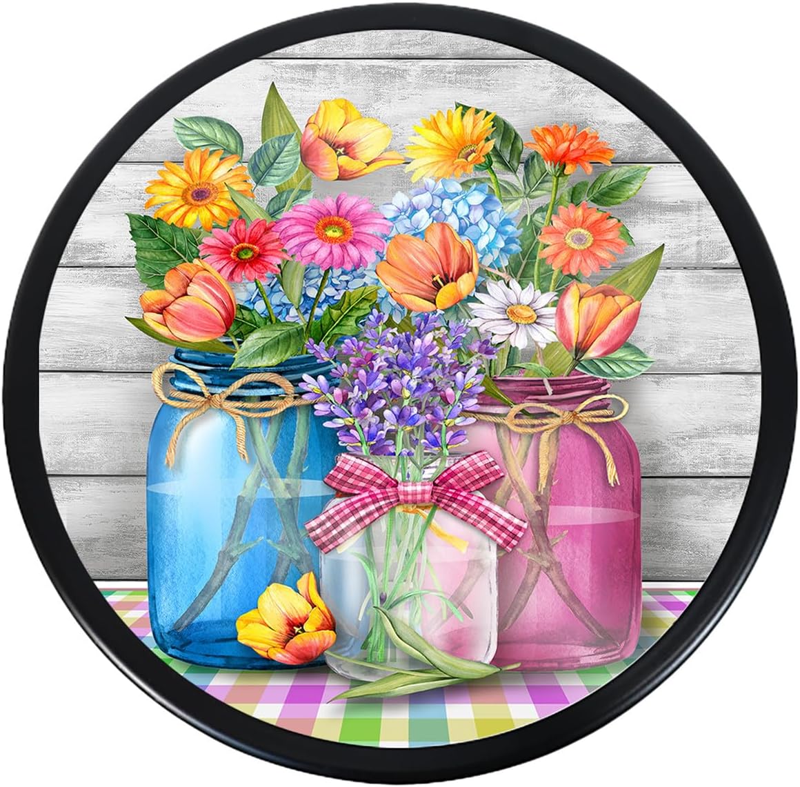 Briarwood Lane Spring Floral Jars Plant Stand