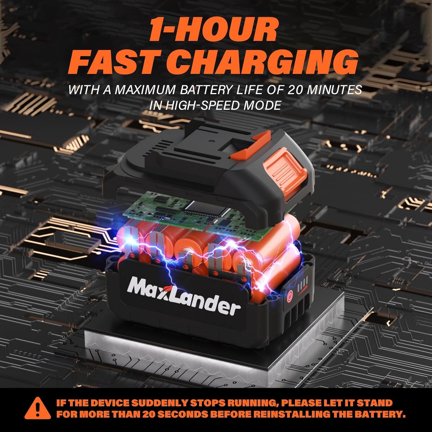 Leaf Blower Cordless, 21V Electric Handheld Leaf Blower with 2x3.0Ah Battery and Charger, Adjustable Speed for Lawn Care, Patio Cleaning, Blowing Leaves and Dust