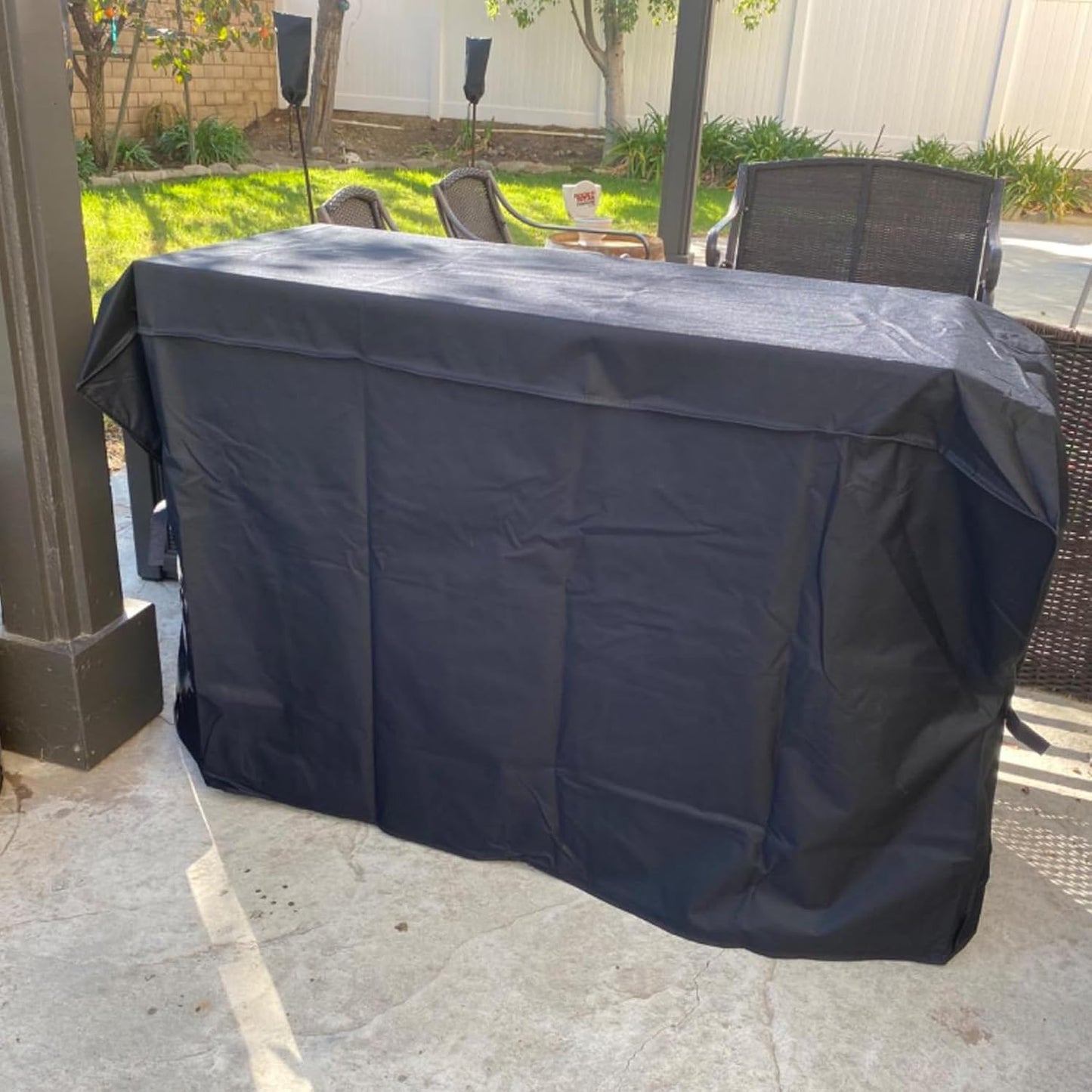 Grill Cover for Royal Gourmet Grill GD401 GD402 GB8000 GB8003 GB4001, 60 inch CR6008 Heavy Duty Waterproof UV Resistant Cover, Outdoor Barbeque Grill Accessories