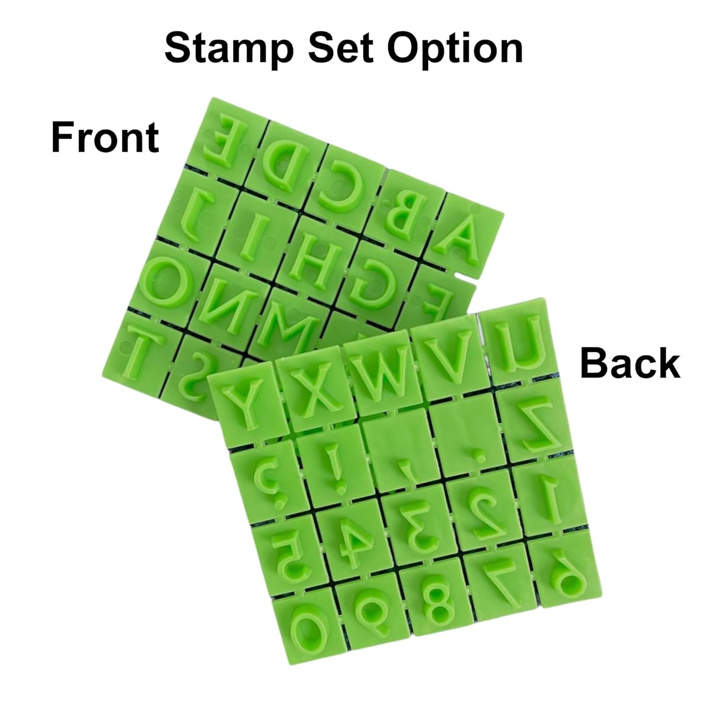 DIY Stepping Stone Kit with Color Pigment, Handprint Stepping Stone, Mother's Day Gift, Footprint Stepping Stone (10 Inch + Stamp Set, Gray)