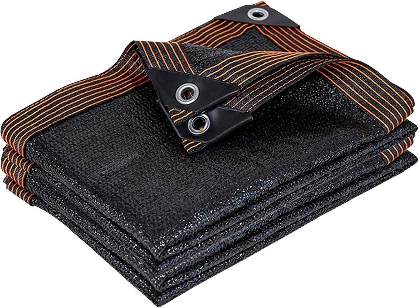 QLOFEI Shade Cloth for Garden, 60-70% Sun Screens for Patio Pergola Outdoor, Easy to Hang Mesh Tarp Shade Cloth with Grommets, Shade Neting Cover for Kennel Chicken Coop Plant Shade Sail, 4x6 FT