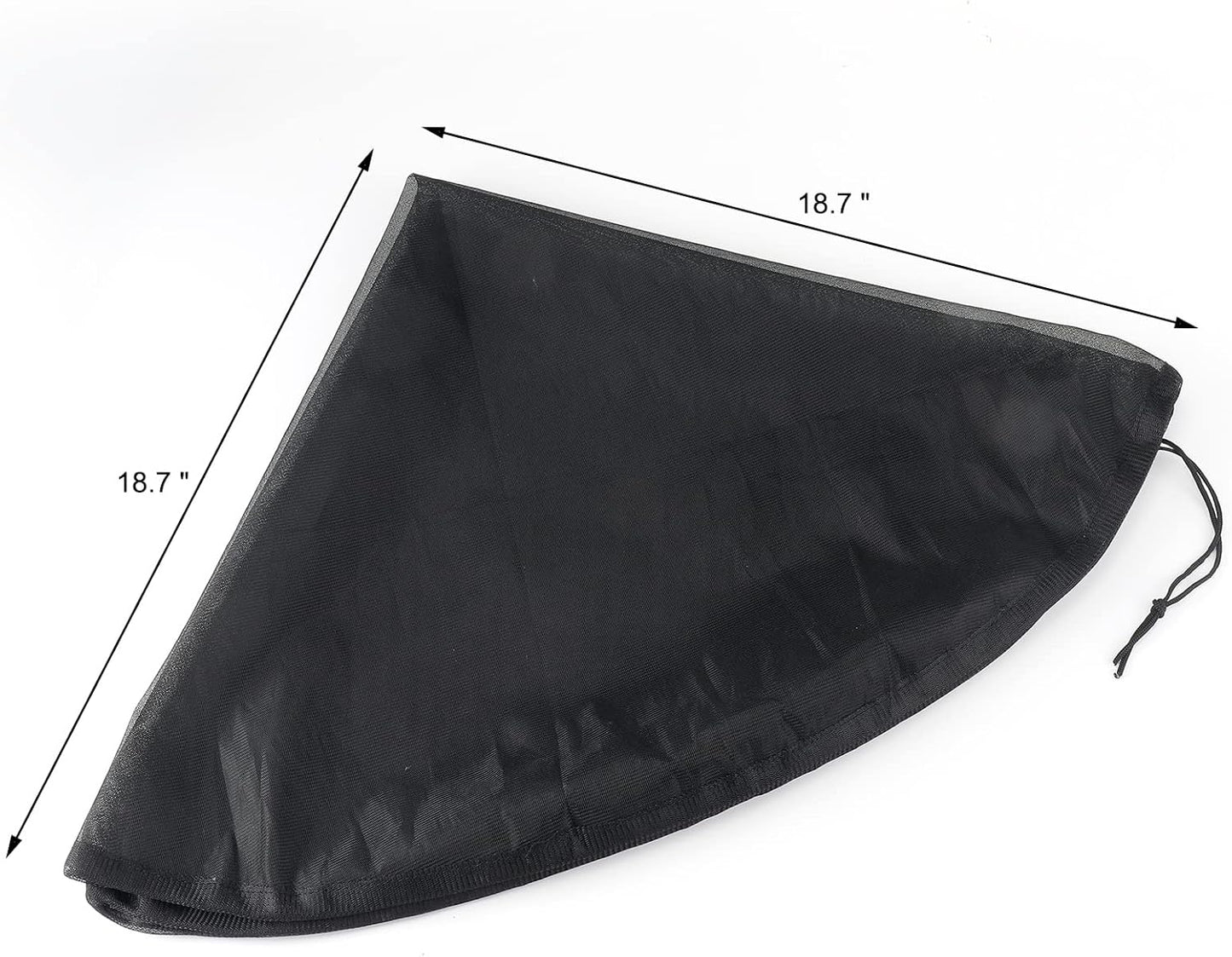 37.5 Inch Mesh Cover for Rain Barrel,Rain Bucket Leaf Filter Screen Cover