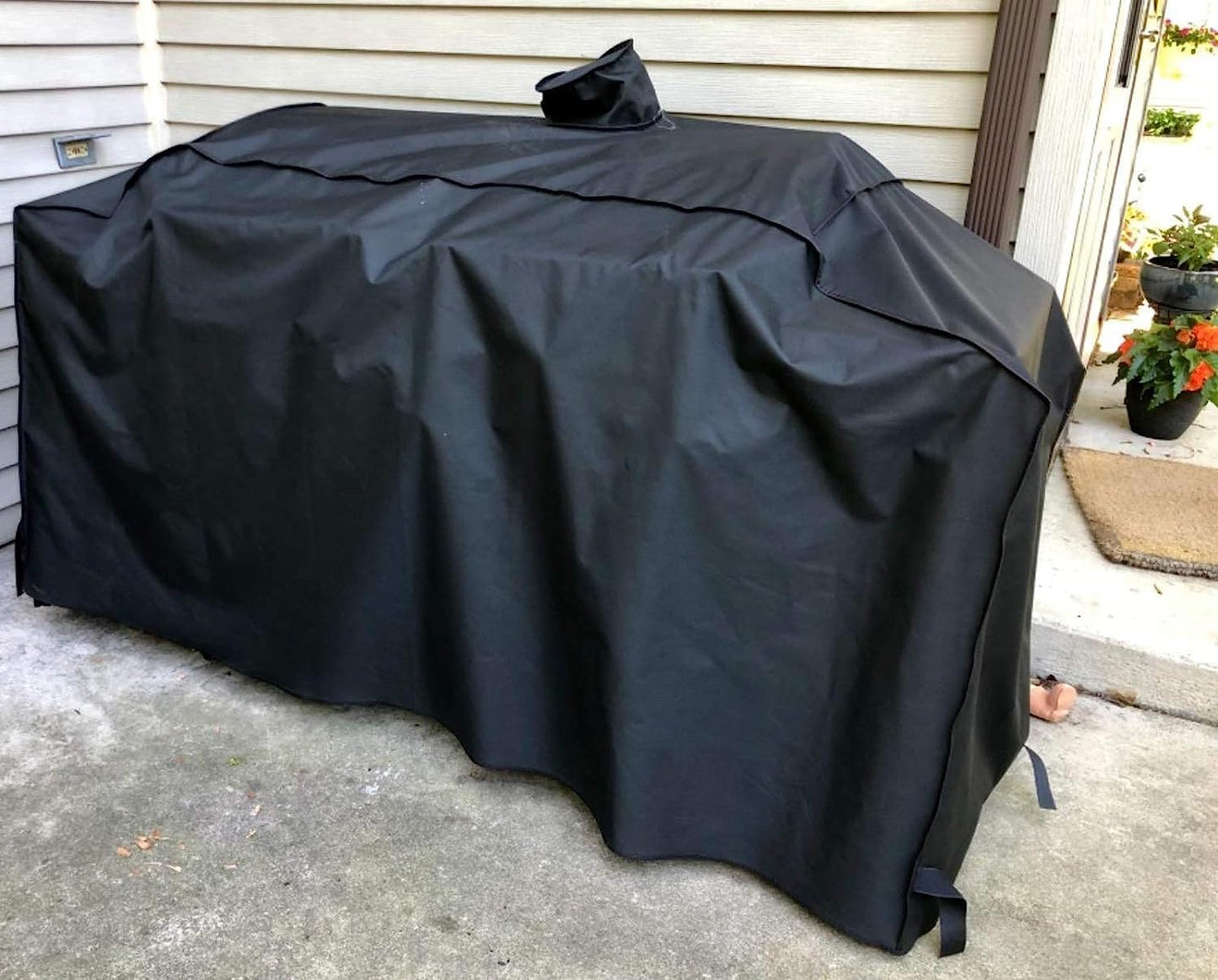Grill Cover for Pit Boss Memphis Ultimate and Smoke Hollow PS9900 DG1100S 4 in1 Combo Grill, 600D 79" Heavy Duty Waterproof Cover for GC7000 Gas/Charcoal Grill