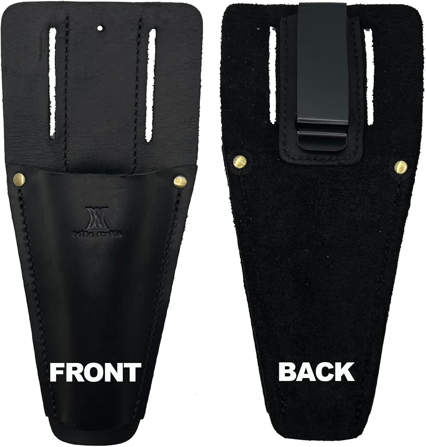 Garden Leather Pruner Sheath,Tool Holster for Gardening Pruning Shears,Durable Scissor Protector Cover