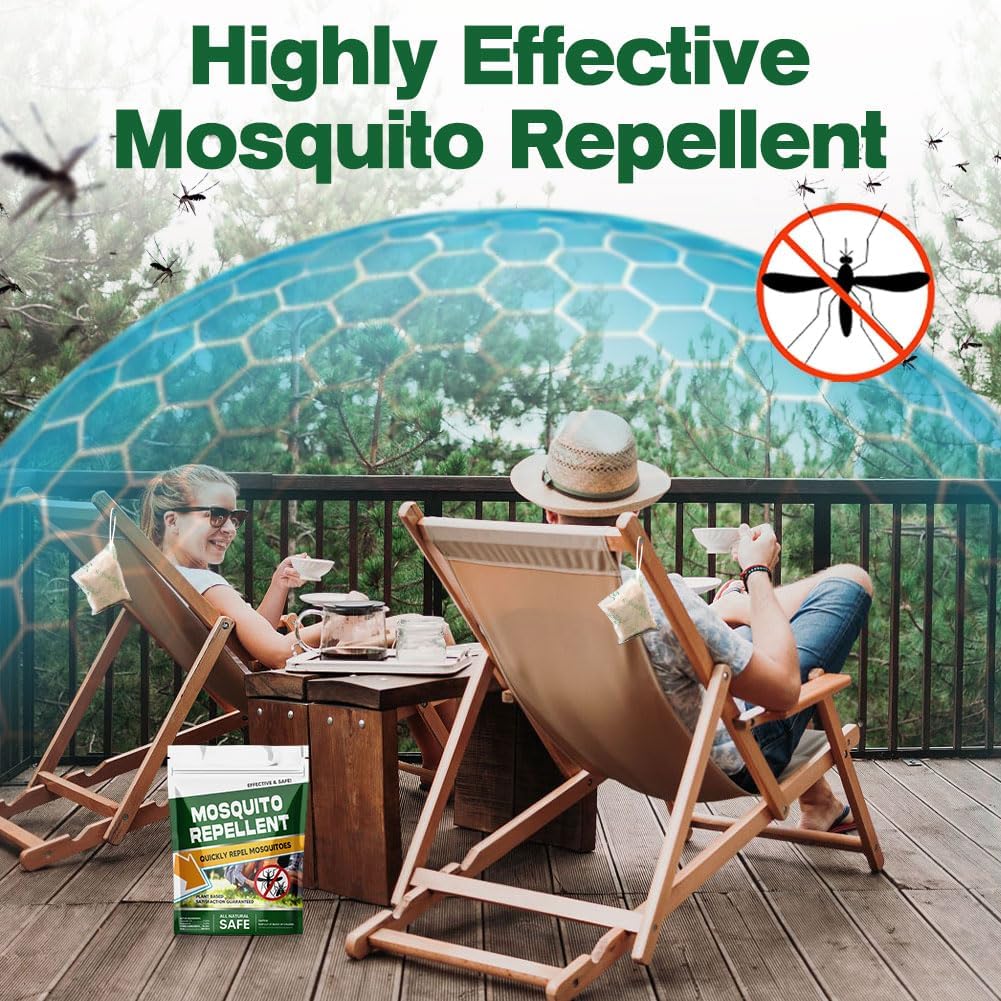 Mosquitoes Repellent Outdoor Patio, Mosquitos Repellant Indoor, Mosquito Deterrent Indoor,Mosquito Control for Room, Mosquito Repellents for Yard/Camping/Home/Travel 8-Pack