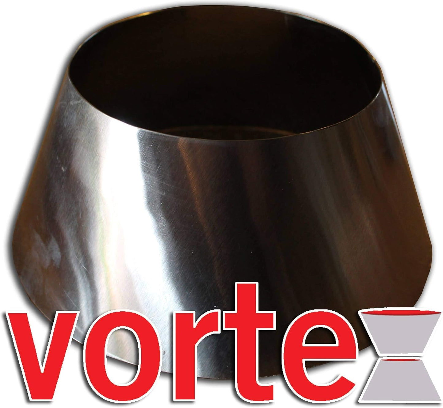 Vortex Small (in) Direct Cooking Charcoal Grill BBQ Accessory Cone 18.5 22.5 for Weber Smokey Mountain WSM Small - Stainless - Original - USA Made -Genuine SM Size