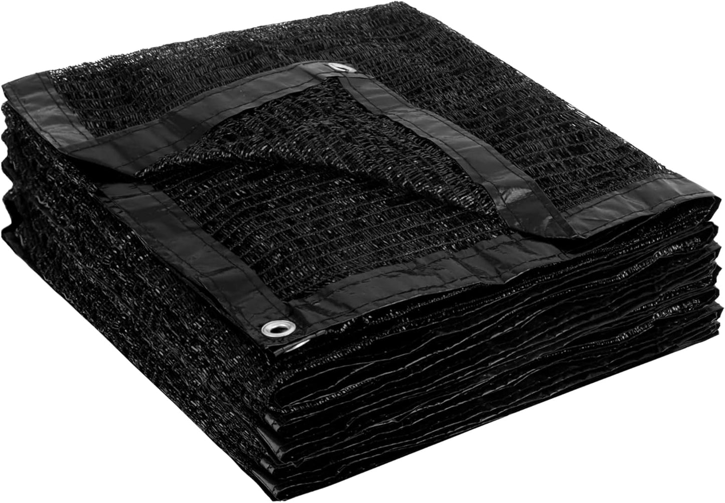 Garden expert 50% Sun Shade Cloth 5x10ft Mesh Tarp with Grommets for Plant Cover Patio Canopy Garden Pergola Greenhouse Car Barn Kennel Black