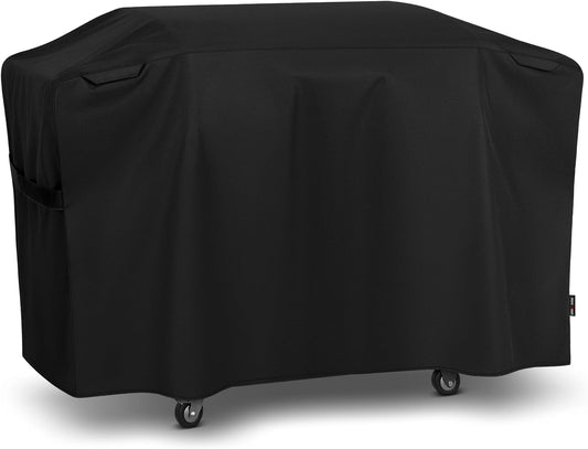 Unicook 28 Inch ProSeries Griddle Cover for Blackstone, Flat Top BBQ Grill Cover for Outdoor Grill, Heavy Duty Waterproof Cooking Station Protector with Sealed Seam, 60 Inch, Black