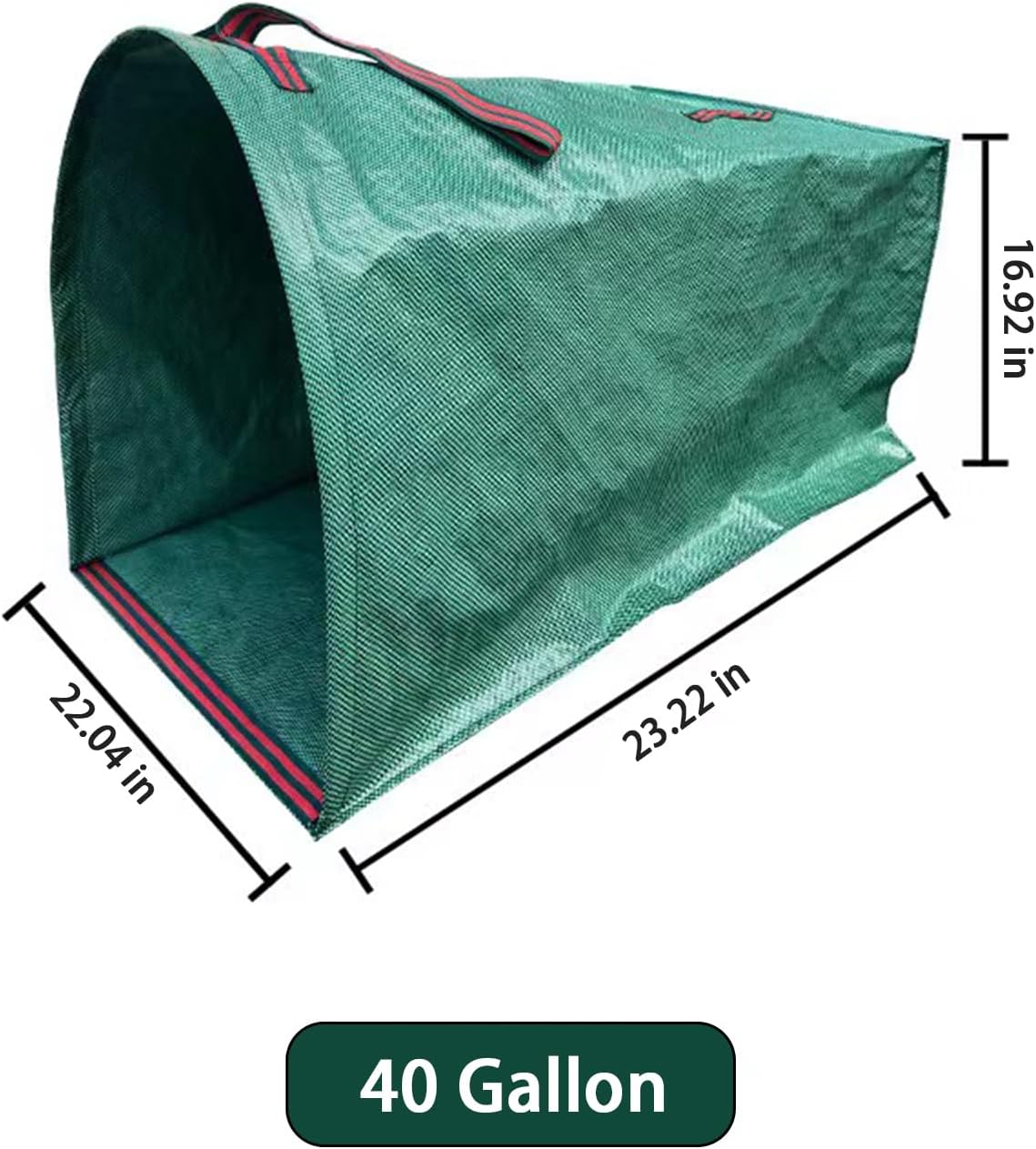 Leaf Dustpan, Leaf Collector, Large Yard Dustpan-Type Lawn and Leaf Bags Reusable, Leaves Collector, Garden Bags for Leaves, Debris, Grass, Clippings, Lawn Trash 40Gallon