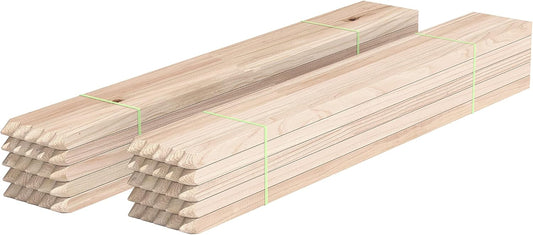 Greenes Fence 2 Ft. Wooden Garden and Sign Post Stakes (50-Pack)