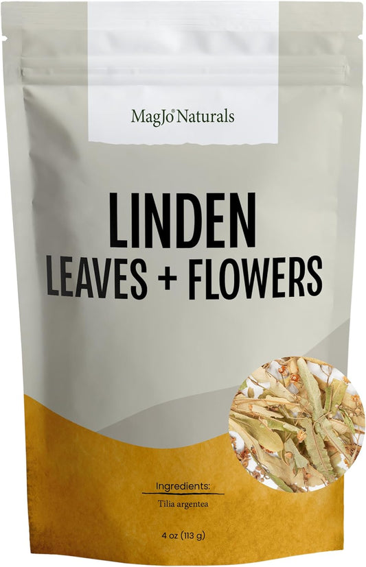 MagJo Naturals Linden Loose Leaf Tea Wild Harvest